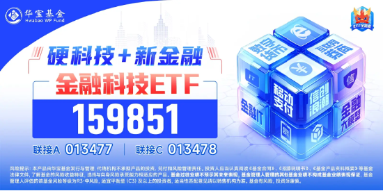 人气风向标强者恒强？金融科技ETF（159851）盘中涨超2%，银之杰、润和软件迭创新高！